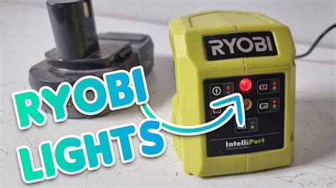 blinking red light on ryobi charger|ryobi charger lights meaning.